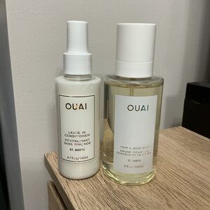 OUAI St. Barts Leave-In Conditioner and Hair & Body Mist Duo